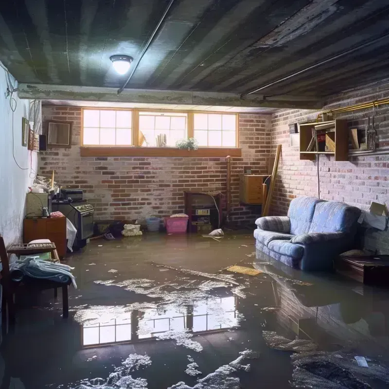 Flooded Basement Cleanup in Greenville, RI